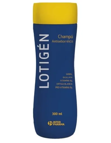 LOTIGÉN CHAMPÚ ANTISEBORREICO 300 ML