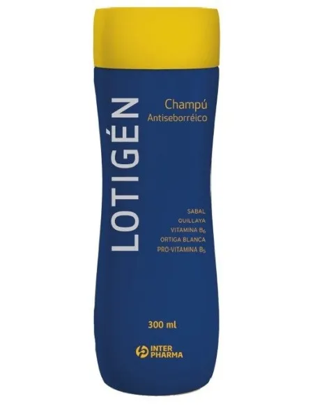 LOTIGÉN CHAMPÚ ANTISEBORREICO 300 ML