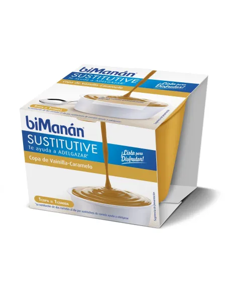 BIMANAN COPA VAINILLA - CARAMELO INDIVIDUAL 210 GR
