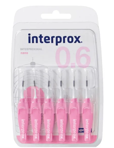 CEPILLO INTERPROXIMAL INTERPROX NANO 6 CEPILLOS