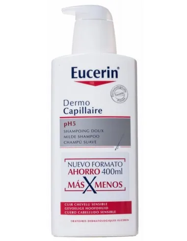 EUCERIN DERMO CAPILLAIRE CHAMPÚ 400ML