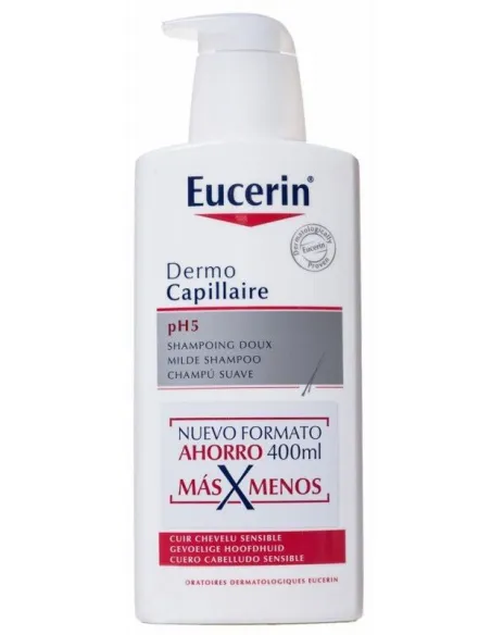 EUCERIN DERMO CAPILLAIRE CHAMPÚ 400ML