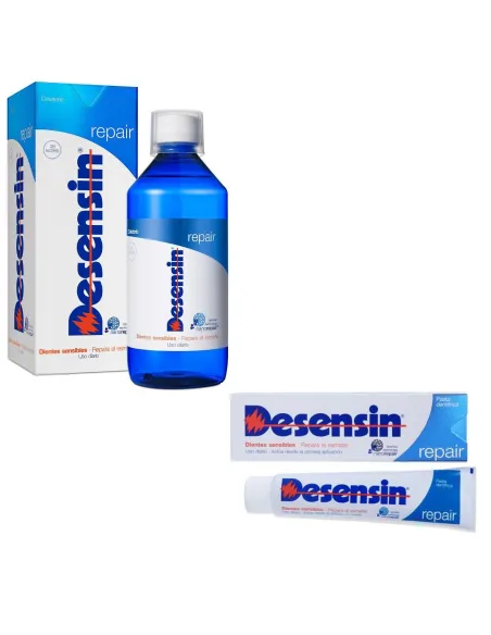 PACK DESENSIN REPAIR PASTA 75ML + COLUTORIO 500ML