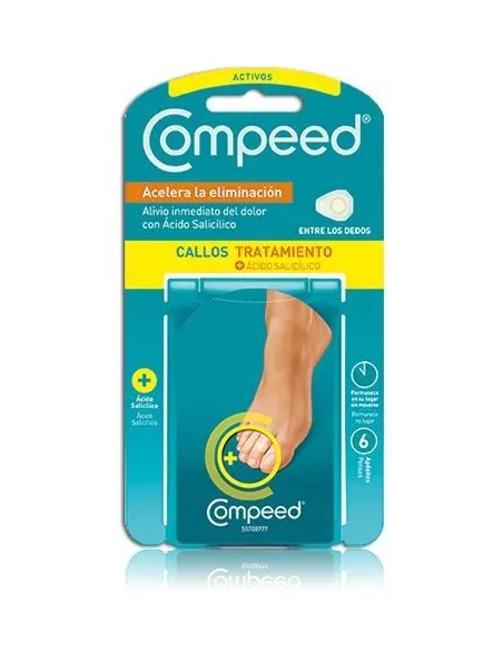 COMPEED PROTECCIÓN PARA CALLOS ENTRE DEDOS 10UDS