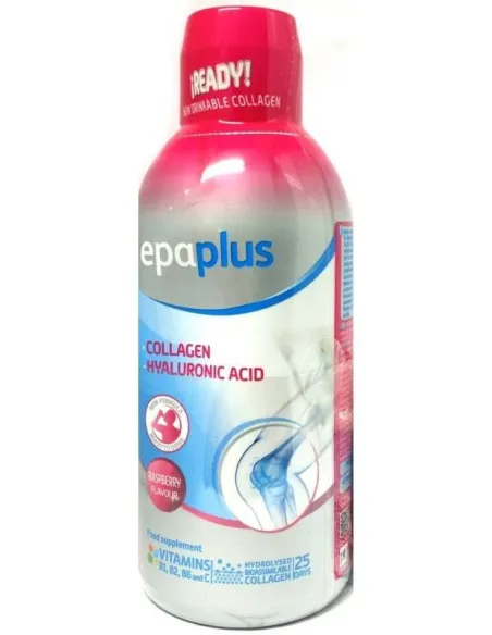 EPAPLUS COLÁGENO + EPAPLUS MAGNESIO Y A. HIALURÓNICO 1L FRAMBUESA