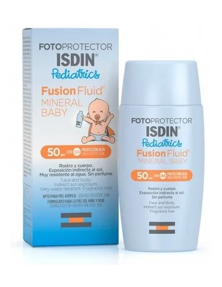 ISDIN FOTOPROTECTOR PEDIATRICS MINERAL BABY SPF-50+ 50 ML