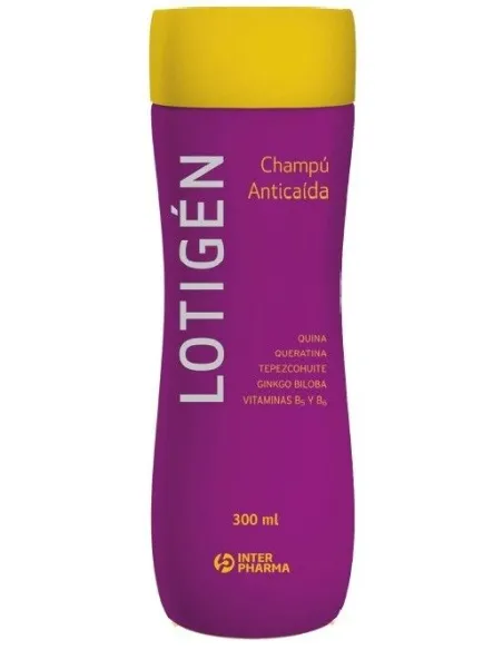 INTERPHARMA LOTIGÉN CHAMPÚ ANTICAÍDA 300 ML