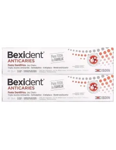 ISDIN BEXIDENT ANTICARIES PASTA DENTÍFRICA 2X125ML