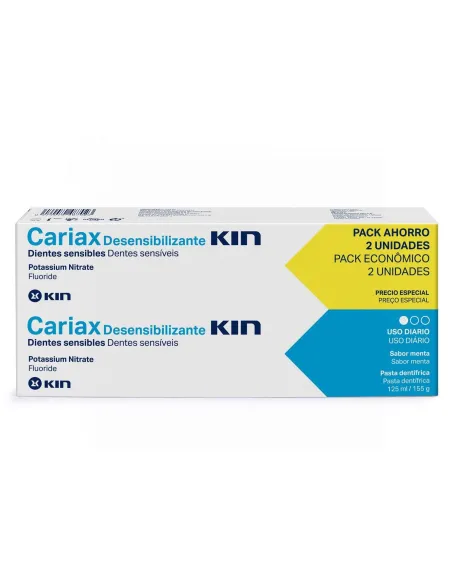CARIAX DESENSIBILIZANTE PASTA DENTÍFRICA 2 X 125ML