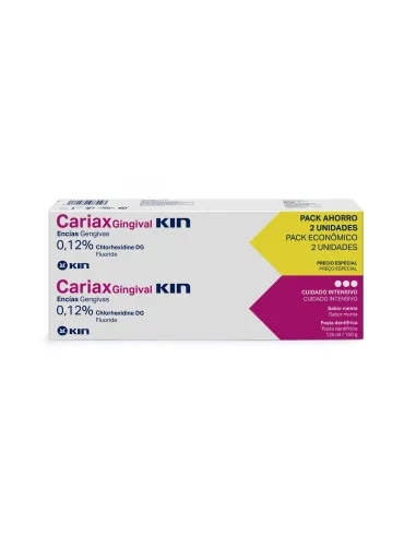 CARIAX GINGIVAL PASTA DENTÍFRICA 2 X 125ML