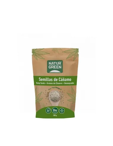 NATURGREEN SEMILLAS ECOLÓGICOS DE CÁÑAMO 200GR