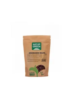 NATURGREEN ARÁNDANOS ROJOS ECOLÓGICOS DESHIDRATADOS 125GR