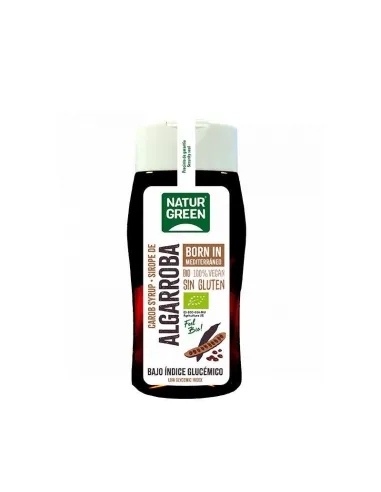 NATURGREEN SIROPE DE ALGARROBA ECOLÓGICO 320GR