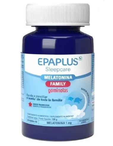 EPAPLUS SLEEPCARE MELATONINA FAMILY GUMMIES 50UDS