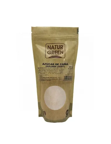 NATURGREEN AZÚCAR DE CAÑA ECOLÓGICO GOLDEN LIGHT 500GR