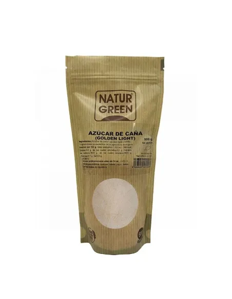 NATURGREEN AZÚCAR DE CAÑA ECOLÓGICO GOLDEN LIGHT 500GR