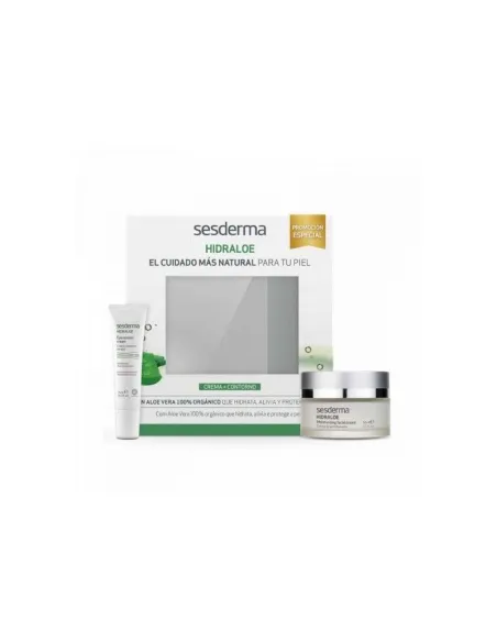 SESDERMA PACK HIDRALOE CREMA HIDRATANTE 50ML + CONTORNO DE OJOS 15ML