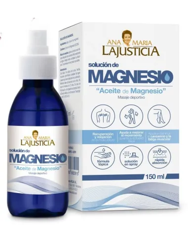 LAJUSTICIA ACEITE DE MAGNESIO 150ML