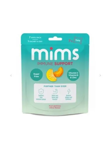 MIMS IMMUNE SUPPORT SABOR FRUTAS 7 BOLSAS 12,5GR