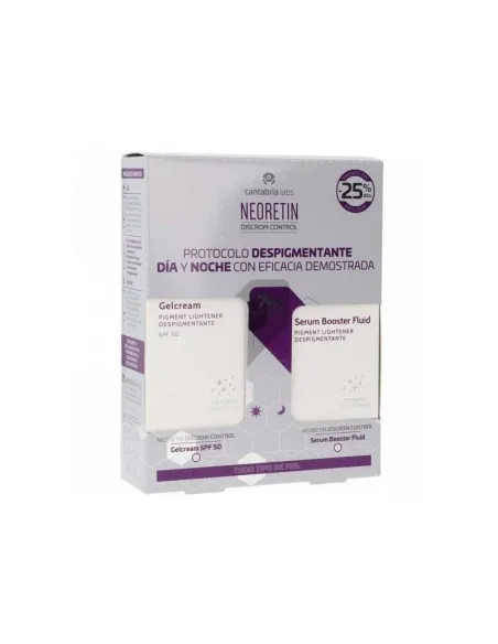 NEORETIN DISCROM CONTROL PACK DESPIGMENTANTE GELCREAM 40ML + SÉRUM BOOSTER 30ML