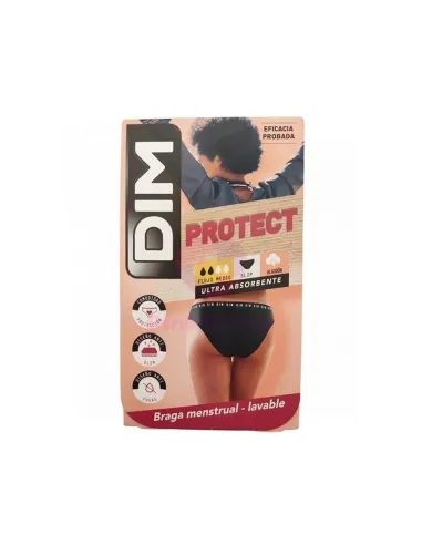 DIM PROTECT BRAGA MENSTRUAL FLUJO MEDIO TALLA S