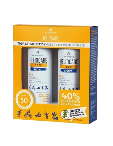 HELIOCARE 360 DUPLO SPORT SPRAY SPF-50 100ML + 100ML
