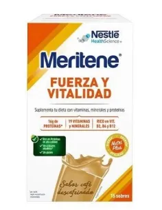 MERITENE CAFÉ DESCAFEINADO 15 SOBRES