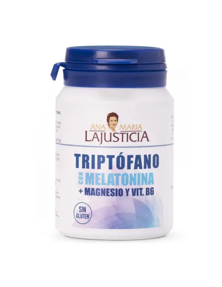 ANA MARÍA LAJUSTICIA TRIPTÓFANO CON MELATONINA + MAGNESIO + VITAMINA B6 60 COMPRIMIDOS